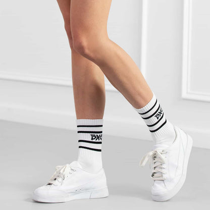 Women's Stripe Crew Socks