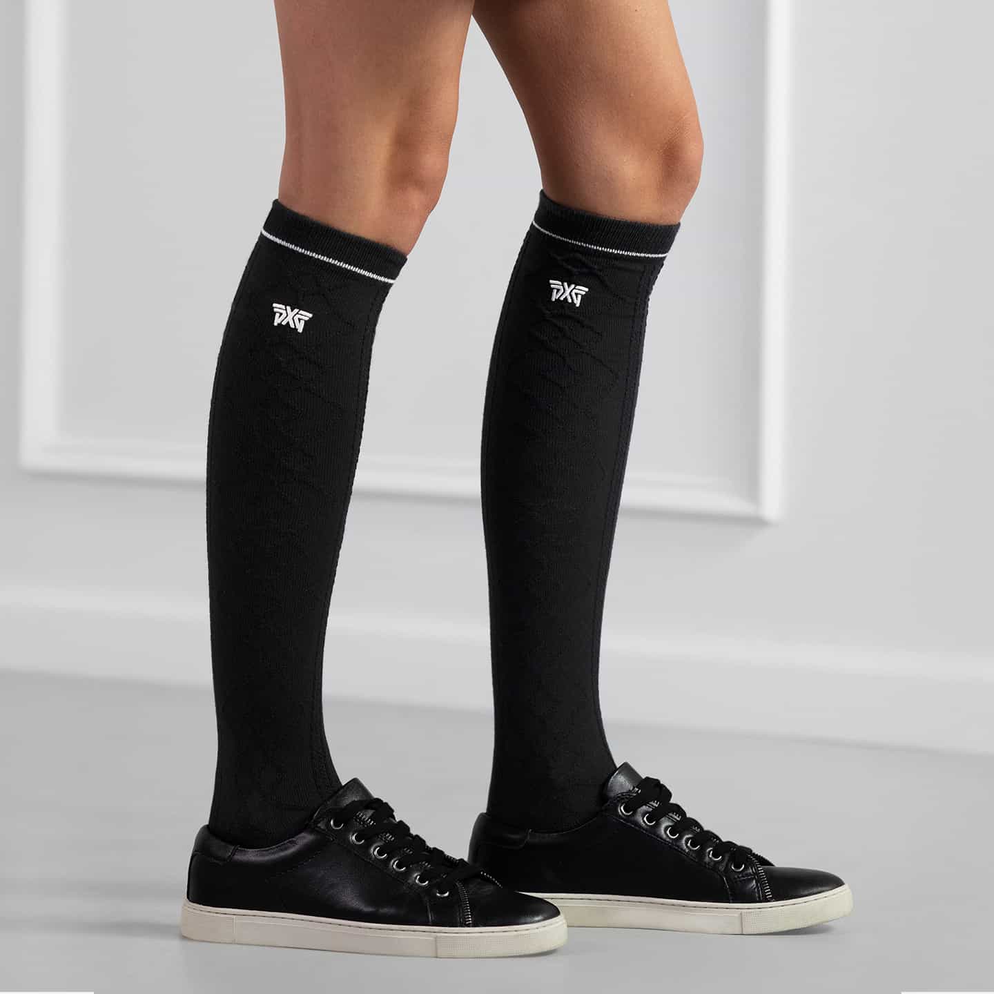 Women's Jacquard Knee Socks