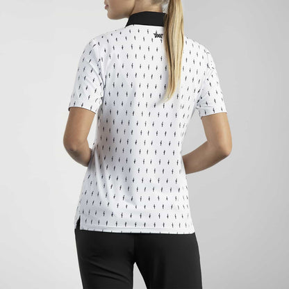 Women's Cactus Print Polo
