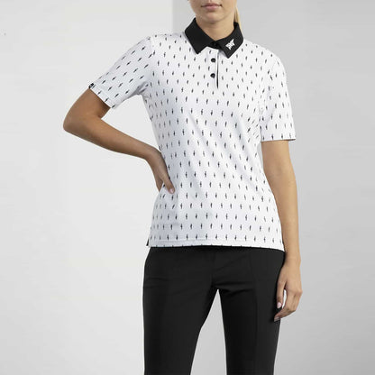 Women's Cactus Print Polo