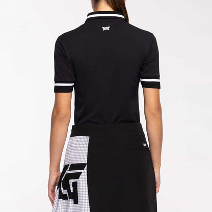 Women's Contrast Sleeve Polo