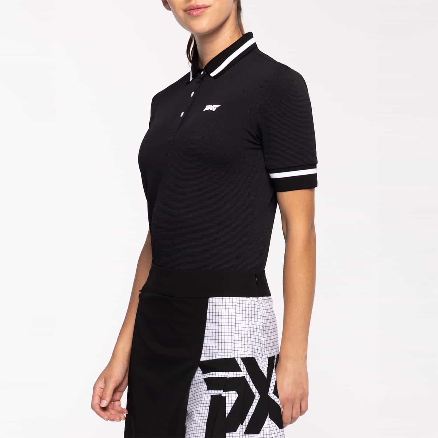 Women's Contrast Sleeve Polo