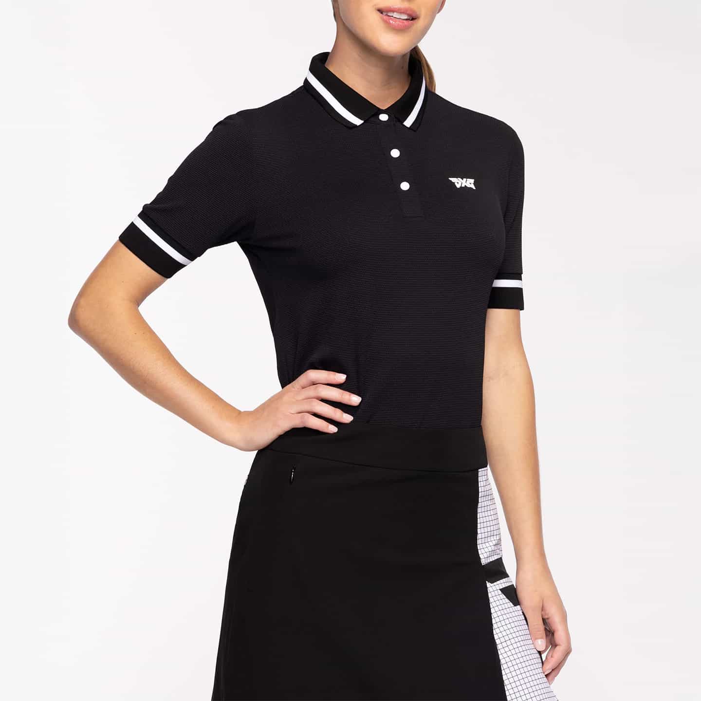 Women's Contrast Sleeve Polo