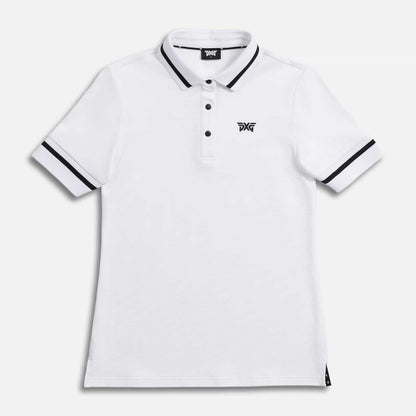 Women's Contrast Sleeve Polo