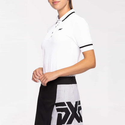 Women's Contrast Sleeve Polo