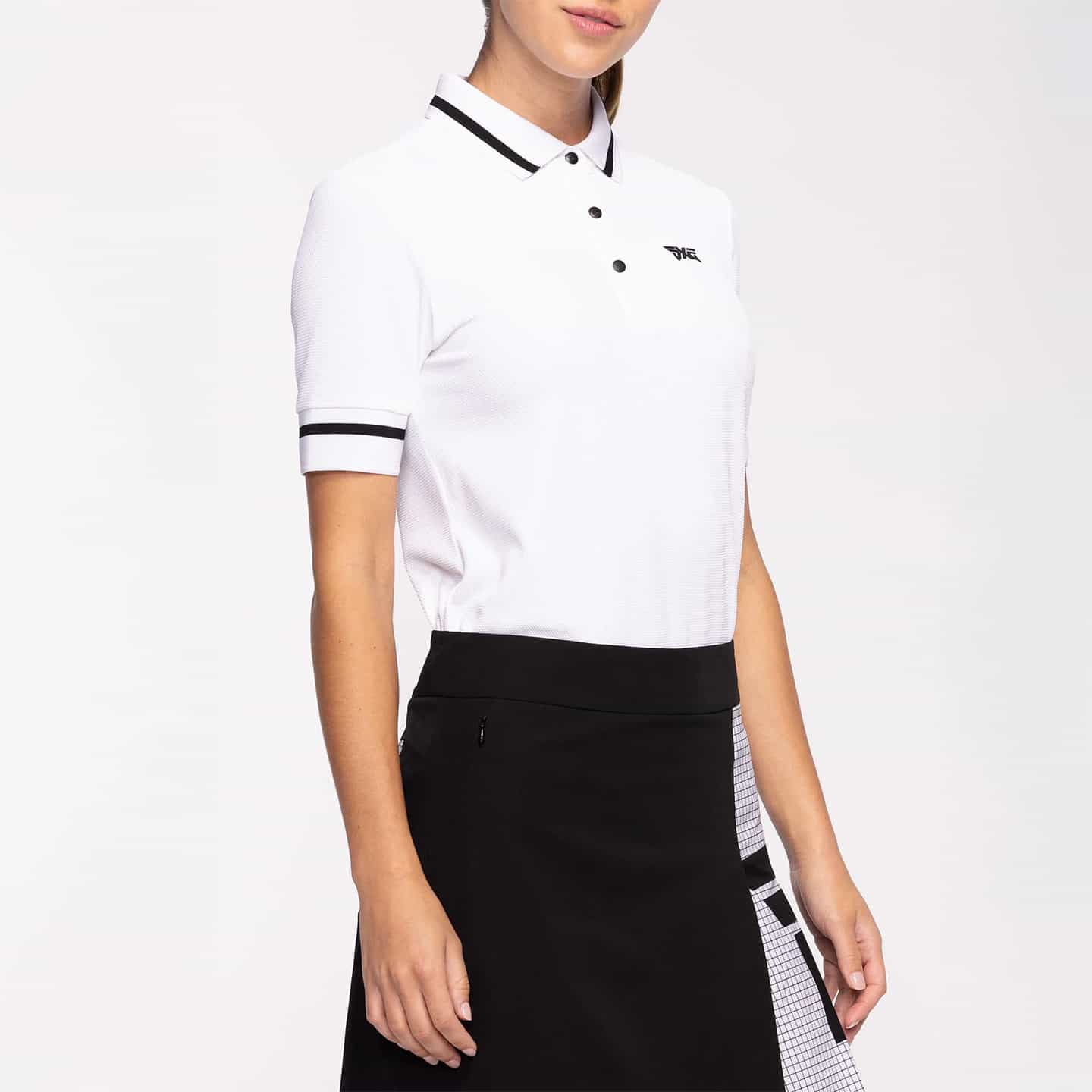 Women's Contrast Sleeve Polo