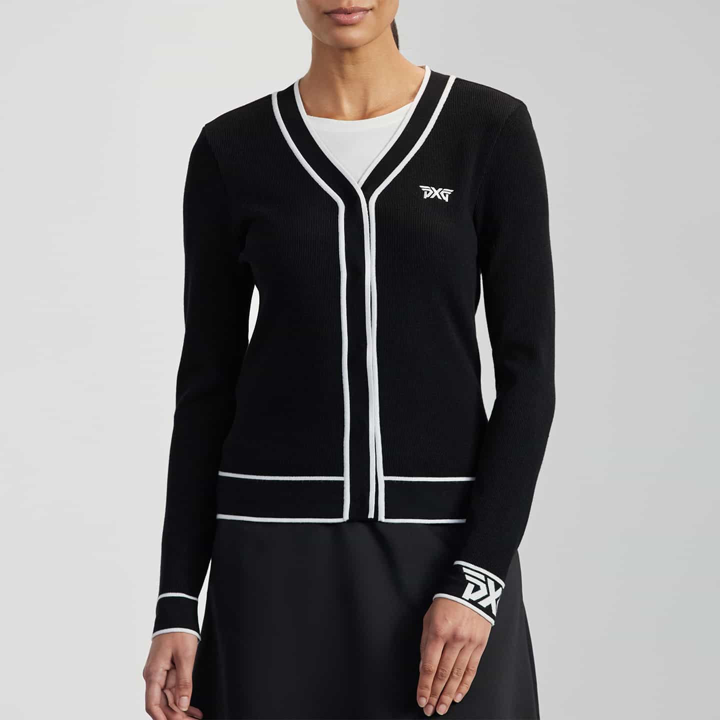 Women's Varsity V-Neck Cardigan