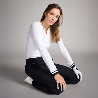 Women's Base Layer Henley Top