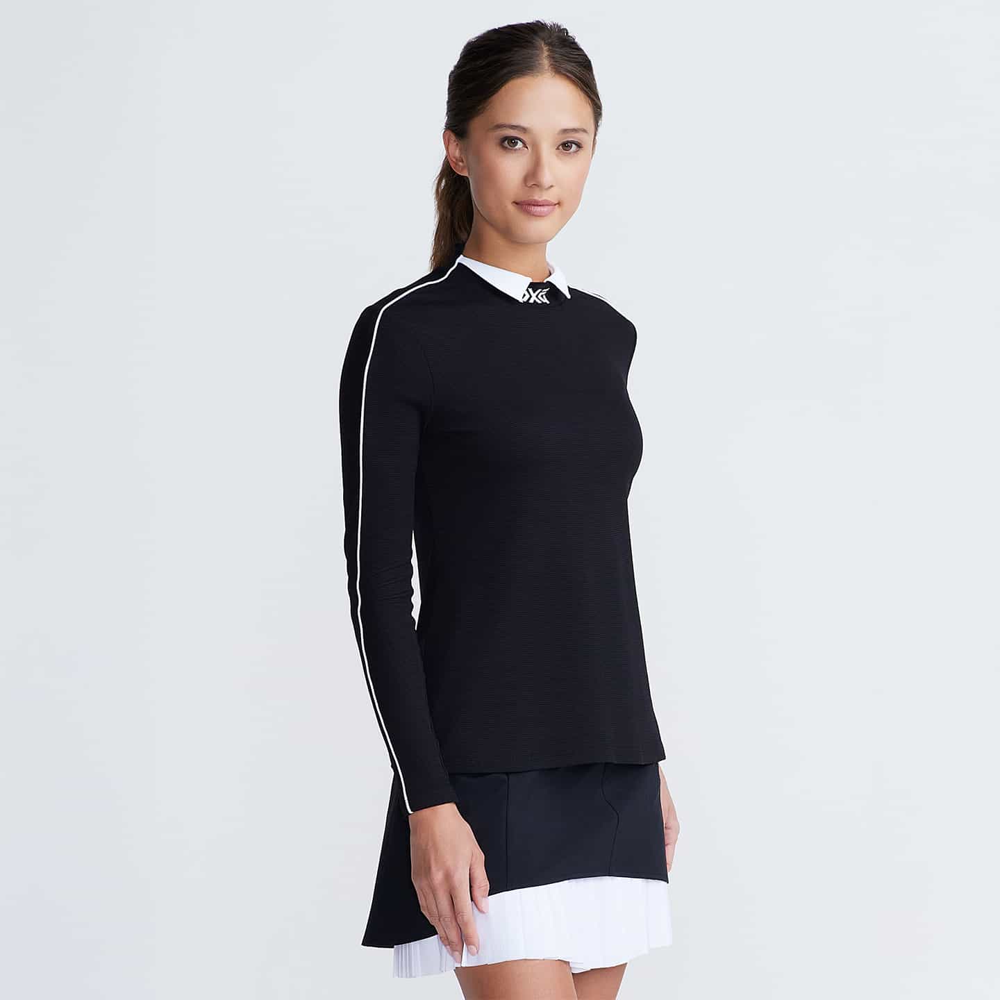 Women's Peekaboo Collar Pullover