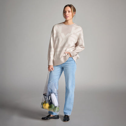 Women's All Over Logo Sweater