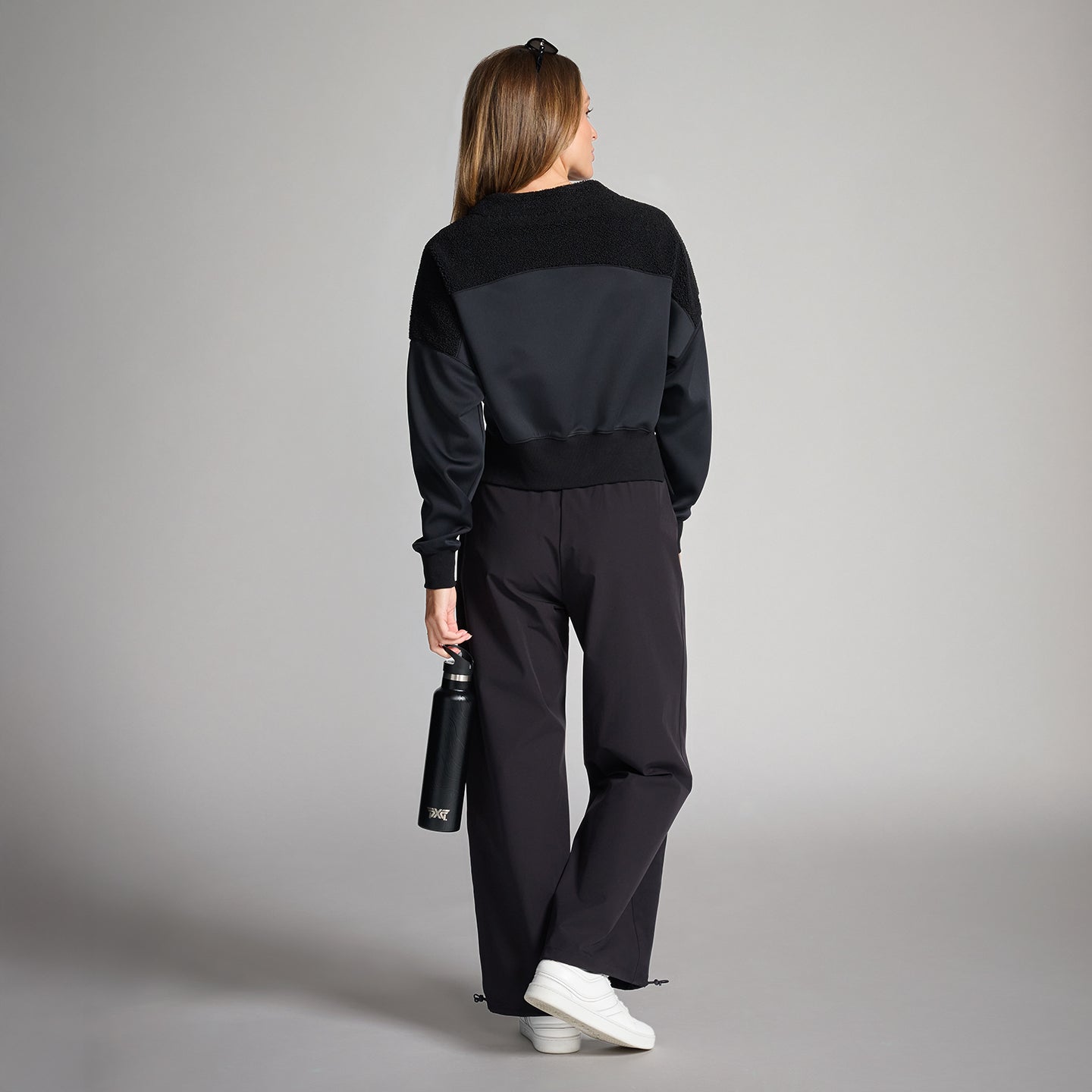 Women's Black Shadow Sweater