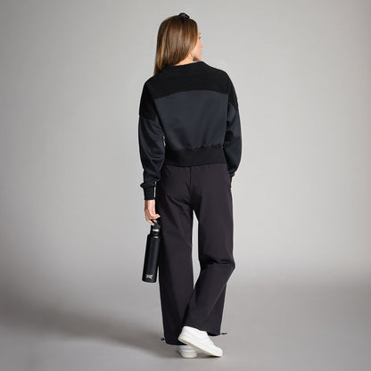 Women's Black Shadow Sweater