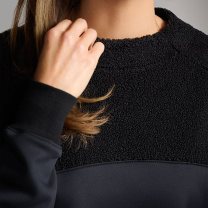 Women's Black Shadow Sweater