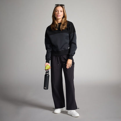 Women's Black Shadow Sweater