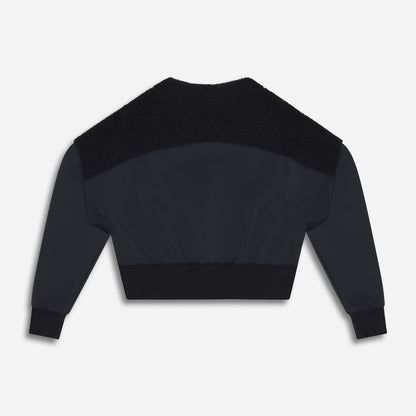 Women's Black Shadow Sweater
