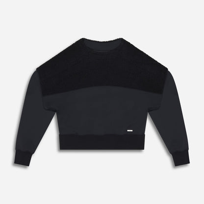 Women's Black Shadow Sweater