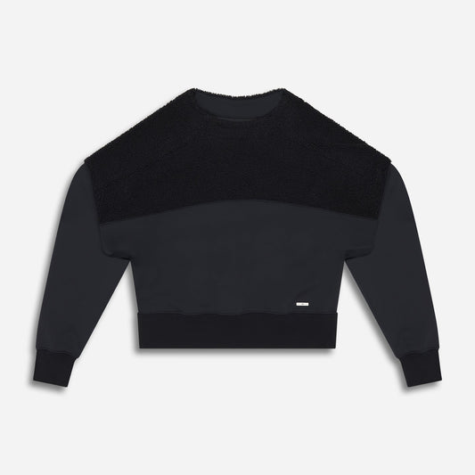 Women's Black Shadow Sweater
