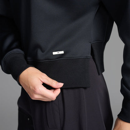 Women's Black Shadow Sweater