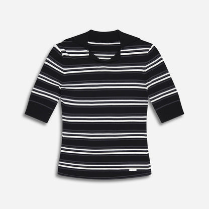 Women's Lapel Knitted Top