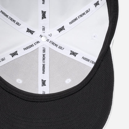6-Panel Curved Bill Snapback Patch Cap