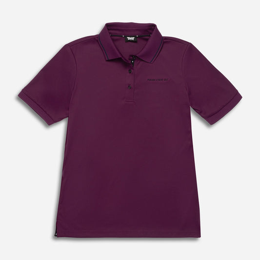 Women's Classic Ribbed Collar Polo