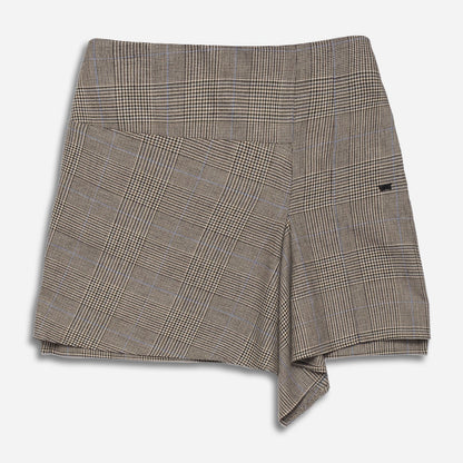 Women's English Side Draped Skirt