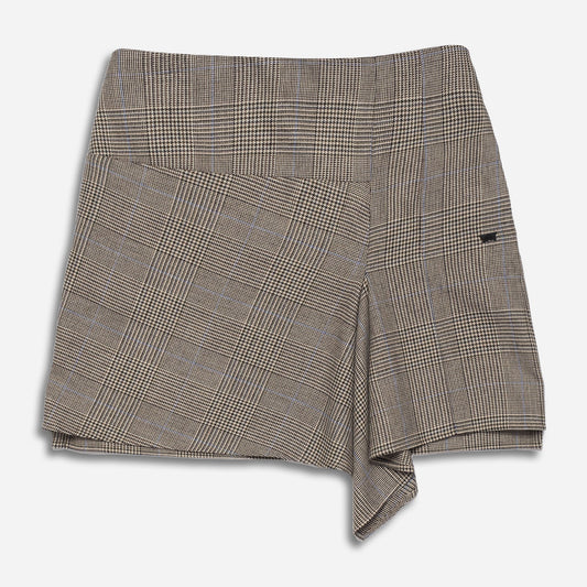 Women's English Side Draped Skirt