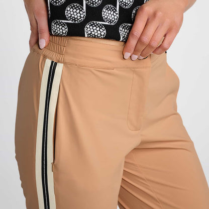 Women's Knitted Side Stripe Joggers