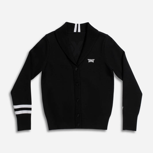 Women's Rolled Collar Cardigan