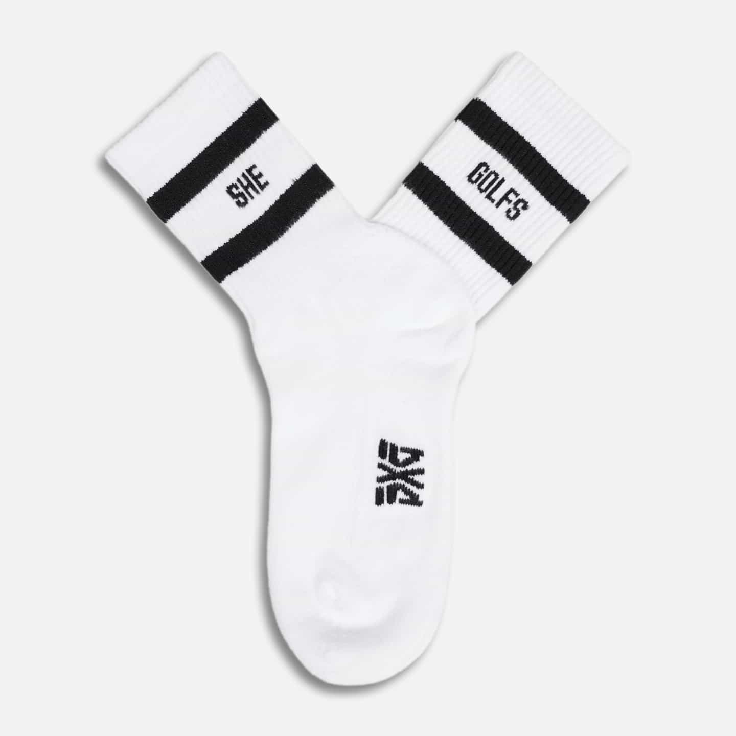 Women's #SheGolfs Crew Socks